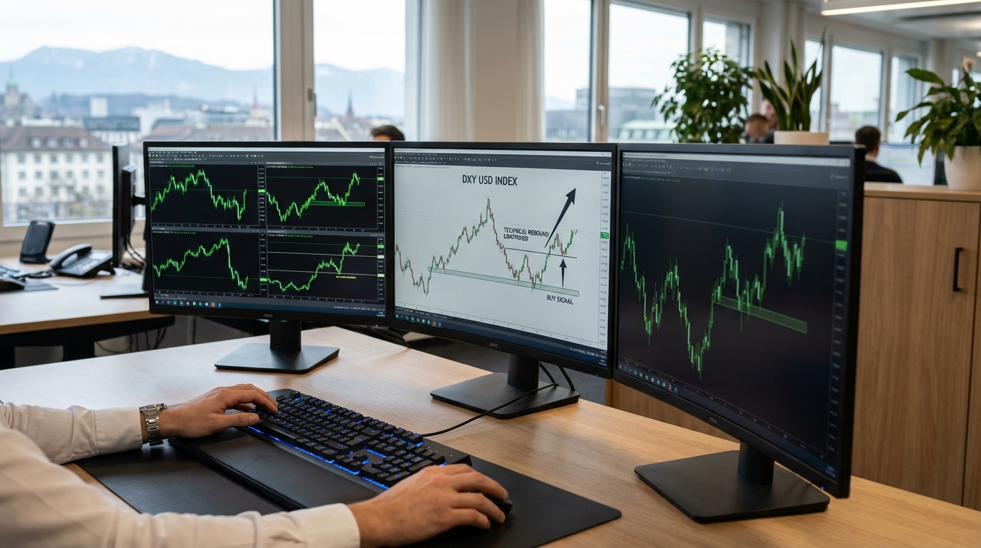 Achat du DXY : le rebond technique du dollar se valide pleinement