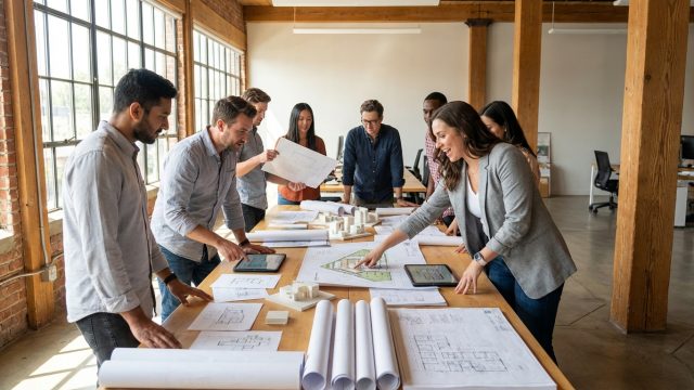 découvrez comment le projet d'architecte évolue d'une idée unique vers un processus de cocréation collaboratif, favorisant l'innovation et l'engagement partagé.
