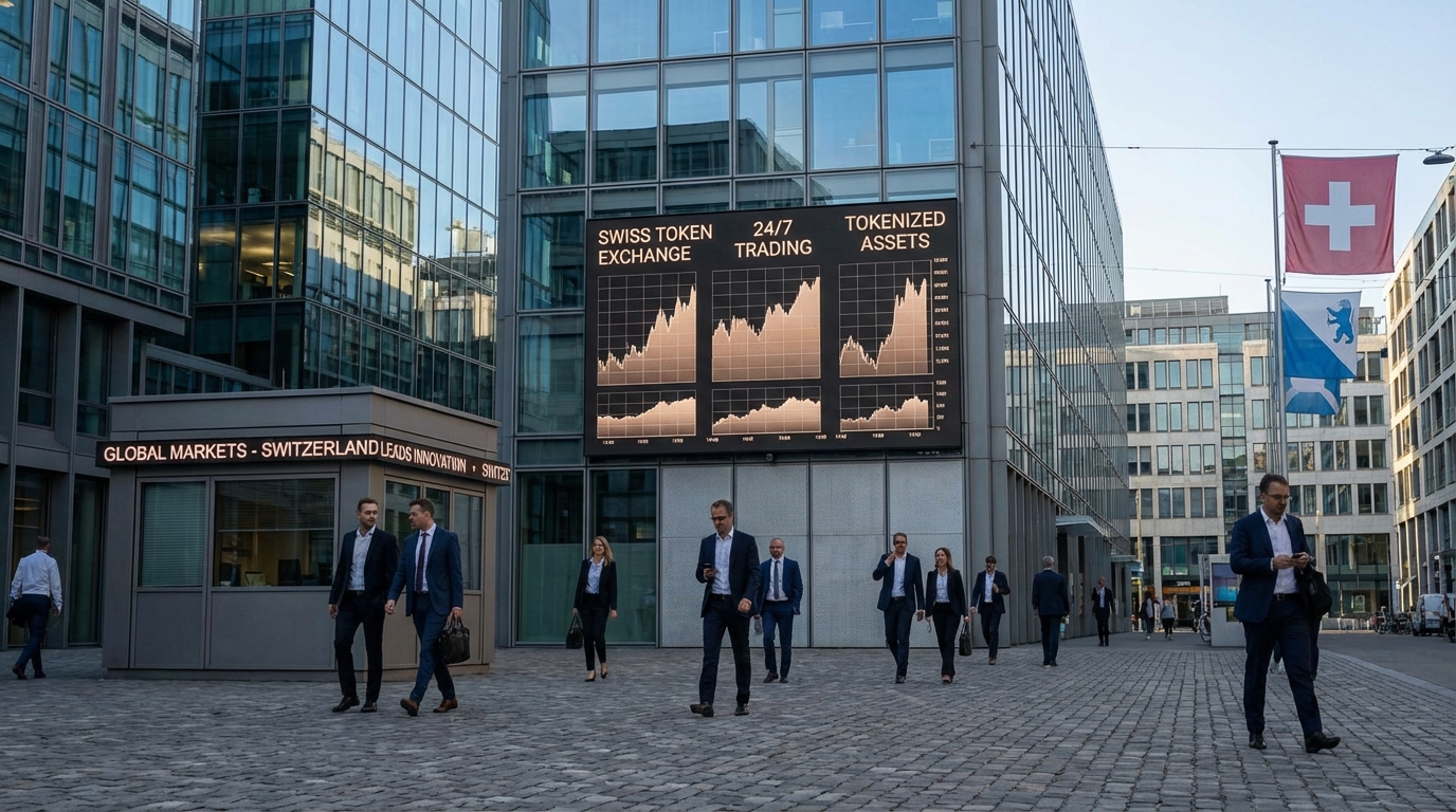 La Suisse Ouvre la Voie au Trading Boursier 24h/24 Grâce à la Tokenisation