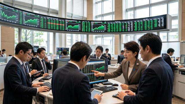 le marché boursier japonais reste stable malgré les incertitudes, alors que la ministre des finances envisage une intervention pour soutenir le yen.