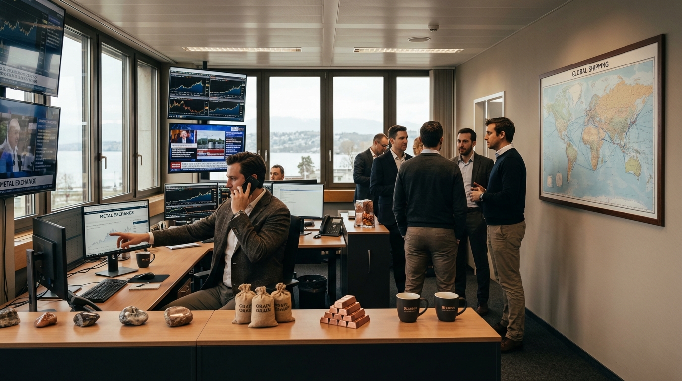 Suisse – Le carrefour incontournable des matières premières