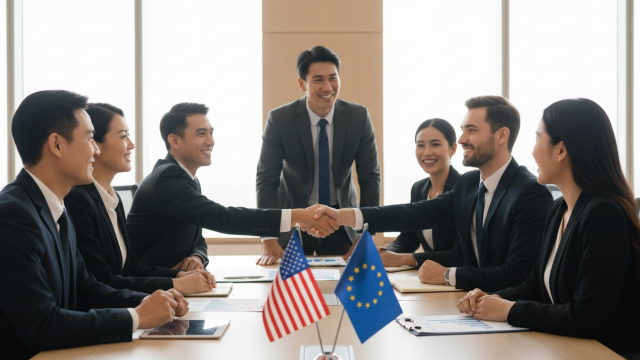 découvrez comment l'accord commercial entre les états-unis et l'union européenne stimule les marchés mondiaux et renforce la confiance des investisseurs à travers un partenariat économique stratégique.