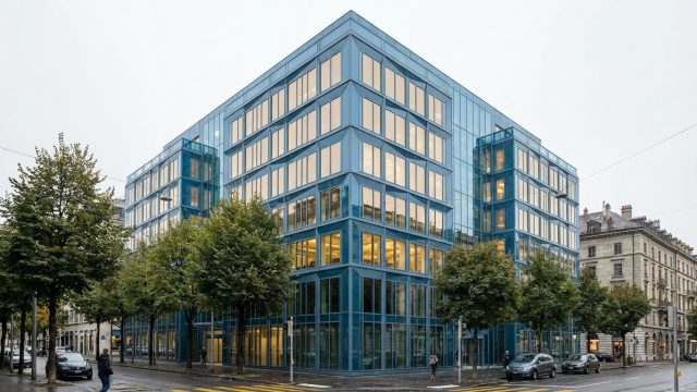 credit suisse étend son portefeuille immobilier à genève en acquérant l'immeuble bluebox pour 89 millions d'euros, renforçant ainsi sa présence stratégique dans la région.