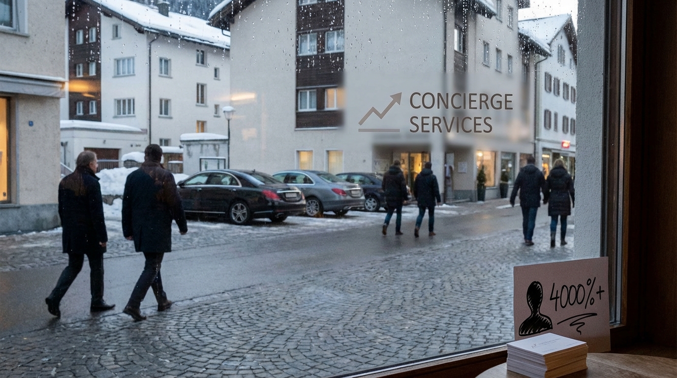 Davos : une hausse spectaculaire de 4 000 % des services sexuels pendant le Forum économique