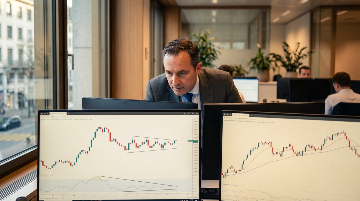 Dollar américain vs franc suisse : la divergence de momentum freine la hausse et déclenche une phase de consolidation