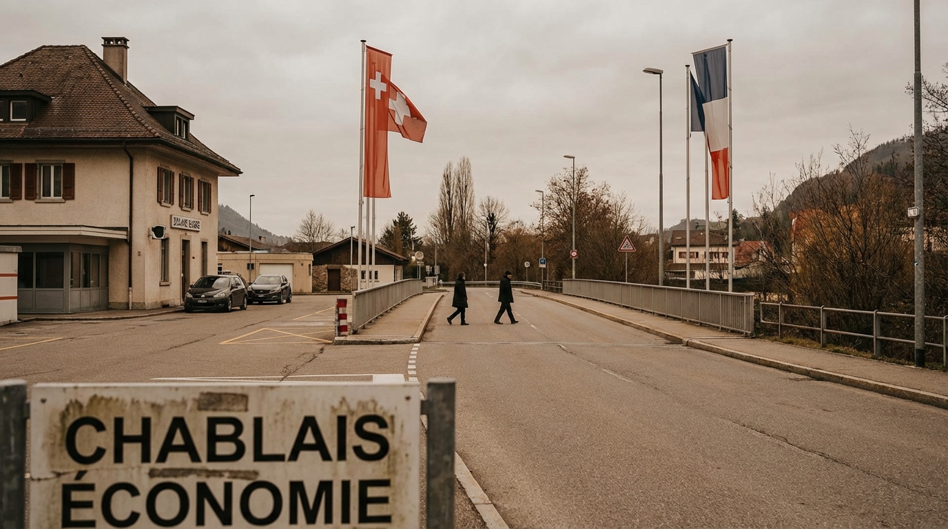 Emploi frontalier dans le Chablais : les signes révélateurs d&rsquo;un ralentissement économique
