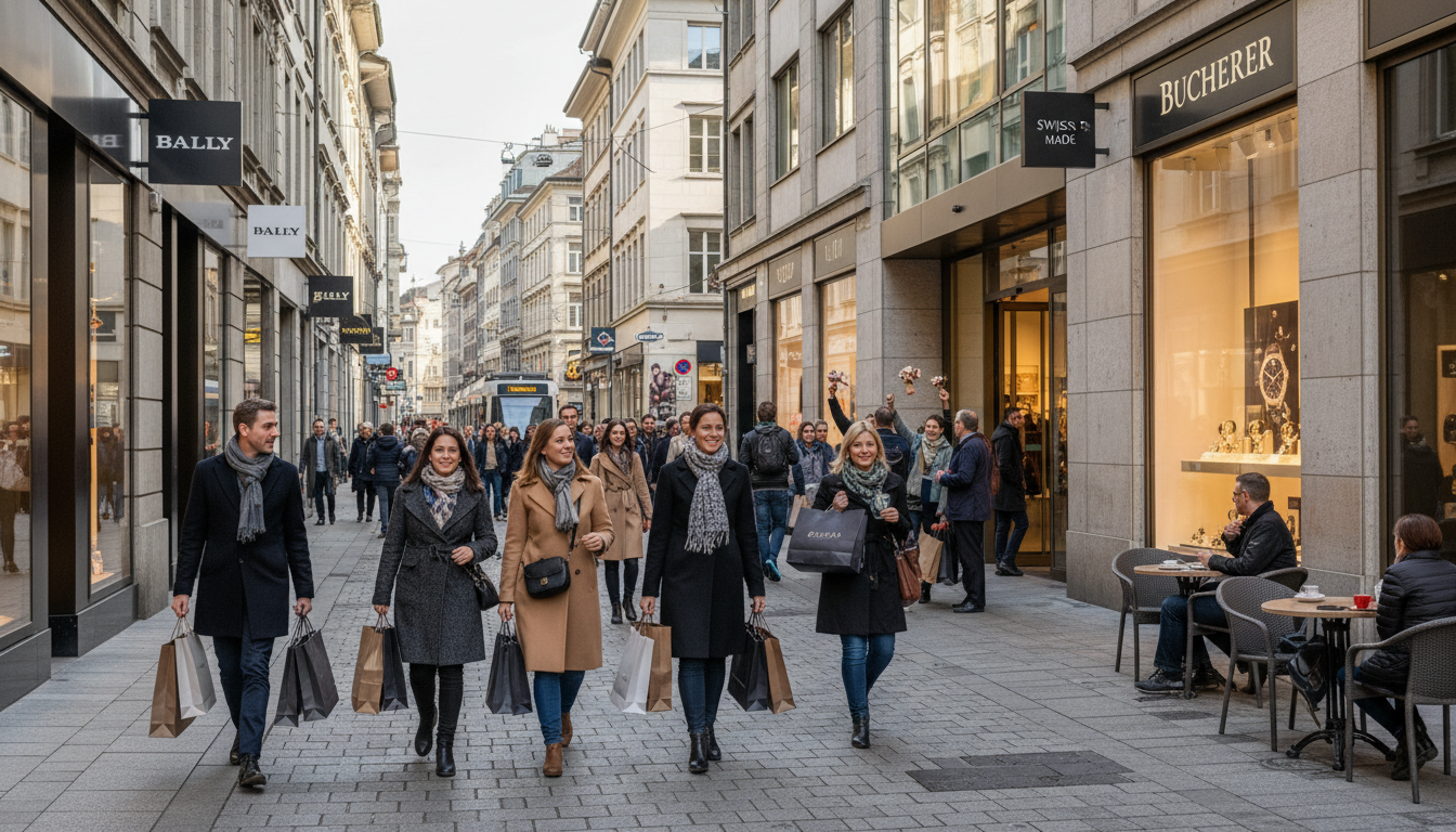 En dépit des turbulences, la consommation et le commerce de détail prospèrent en Suisse