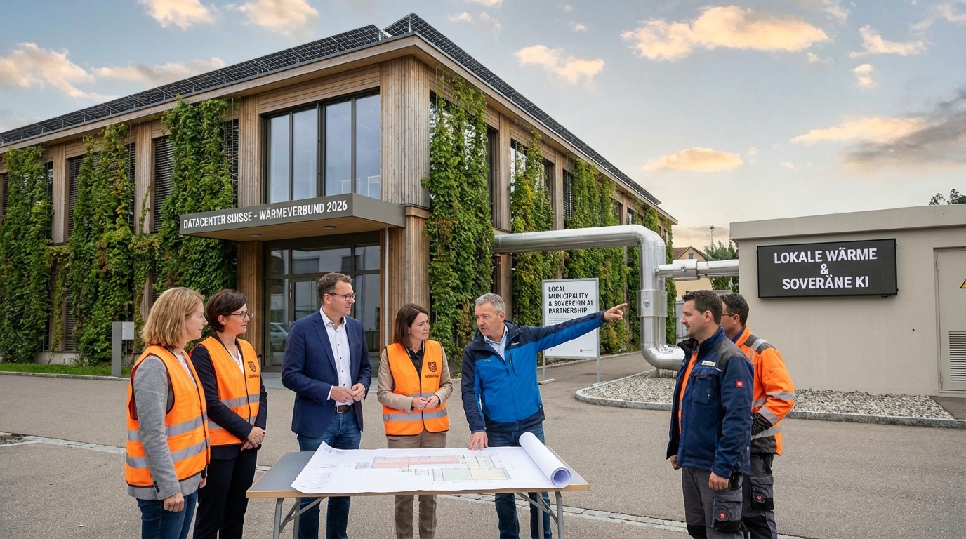 Exploiter l&rsquo;IA souveraine et la chaleur des datacenters : vision et opportunités pour les collectivités territoriales à la manière suisse en 2026