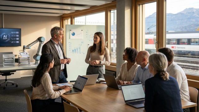 découvrez comment les retraites, l'intelligence artificielle et les innovations technologiques transforment le marché du travail pour les frontaliers en suisse.