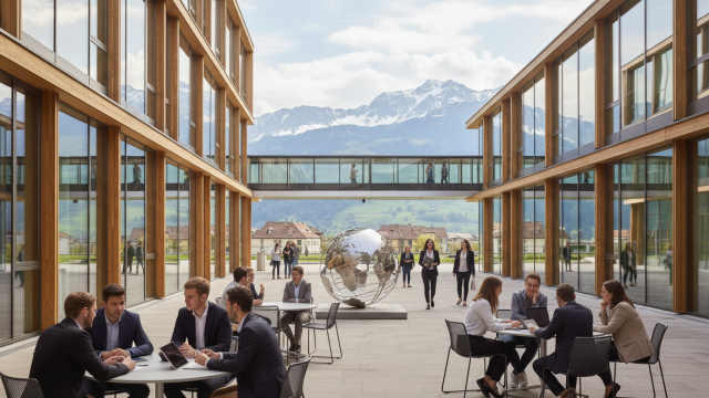découvrez him business school, une école de commerce alliant l'excellence suisse à une vision internationale pour former les leaders de demain.