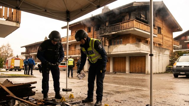 incendie tragique à crans-montana en suisse : les enquêteurs continuent avec diligence l'identification des victimes afin d'élucider les circonstances de l'accident.