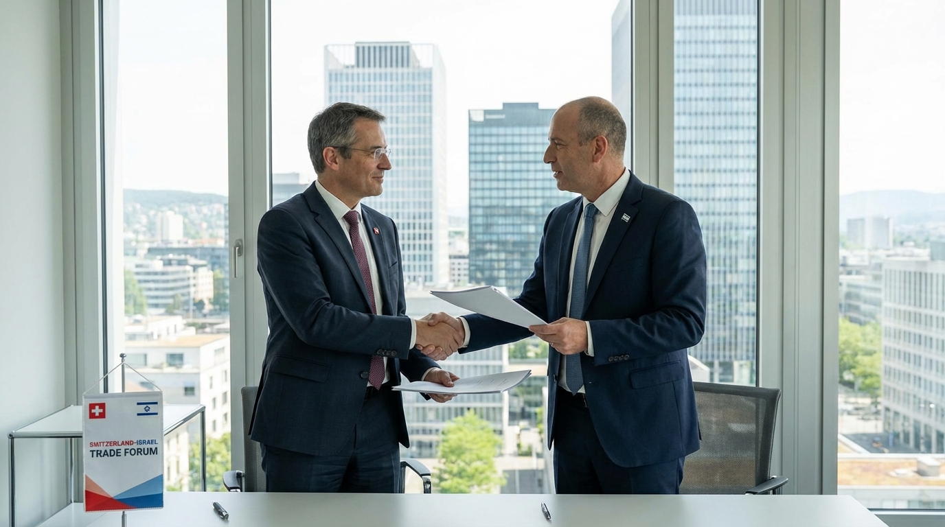 Israël, le 4ème partenaire commercial de la Suisse au Moyen-Orient : Premiers enseignements sur les relations bilatérales