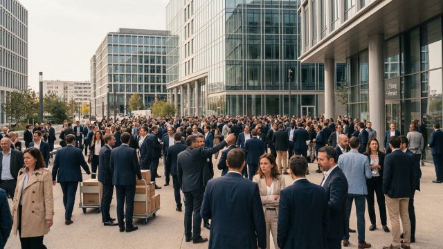 la bcge prépare l'installation de plus de 600 collaborateurs dans le nouveau quartier dynamique de l’étang à vernier, renforçant son engagement dans un environnement moderne et innovant.