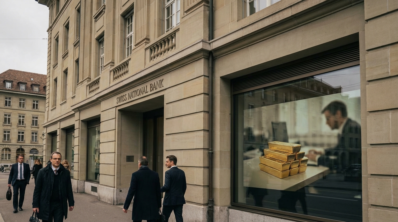 La Banque nationale suisse génère près de 28 milliards d&rsquo;euros de bénéfices grâce à l&rsquo;envolée du prix de l&rsquo;or