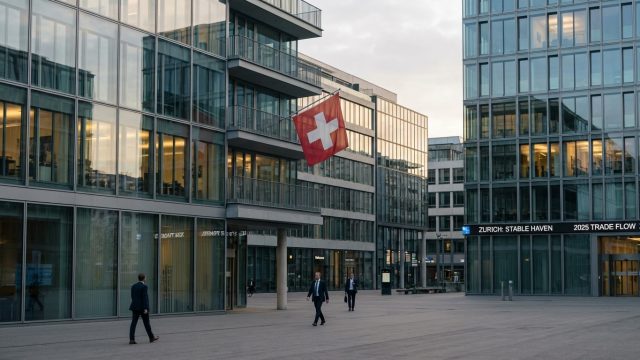 découvrez comment la bourse suisse se positionne comme un refuge sûr en 2025 face aux défis et incertitudes liés aux tensions douanières mondiales.