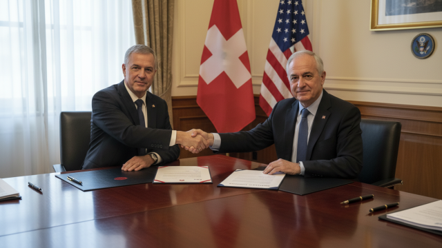 découvrez comment la suisse a officialisé son mandat de négociation pour un accord commercial avec les états-unis, visant à renforcer les échanges bilatéraux et les opportunités économiques.