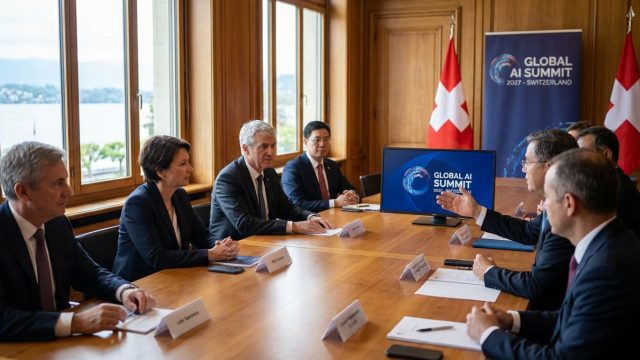 la suisse souhaite accueillir le sommet mondial de l’ia en 2027, un événement majeur mettant en lumière les avancées et l'innovation technologique de demain.