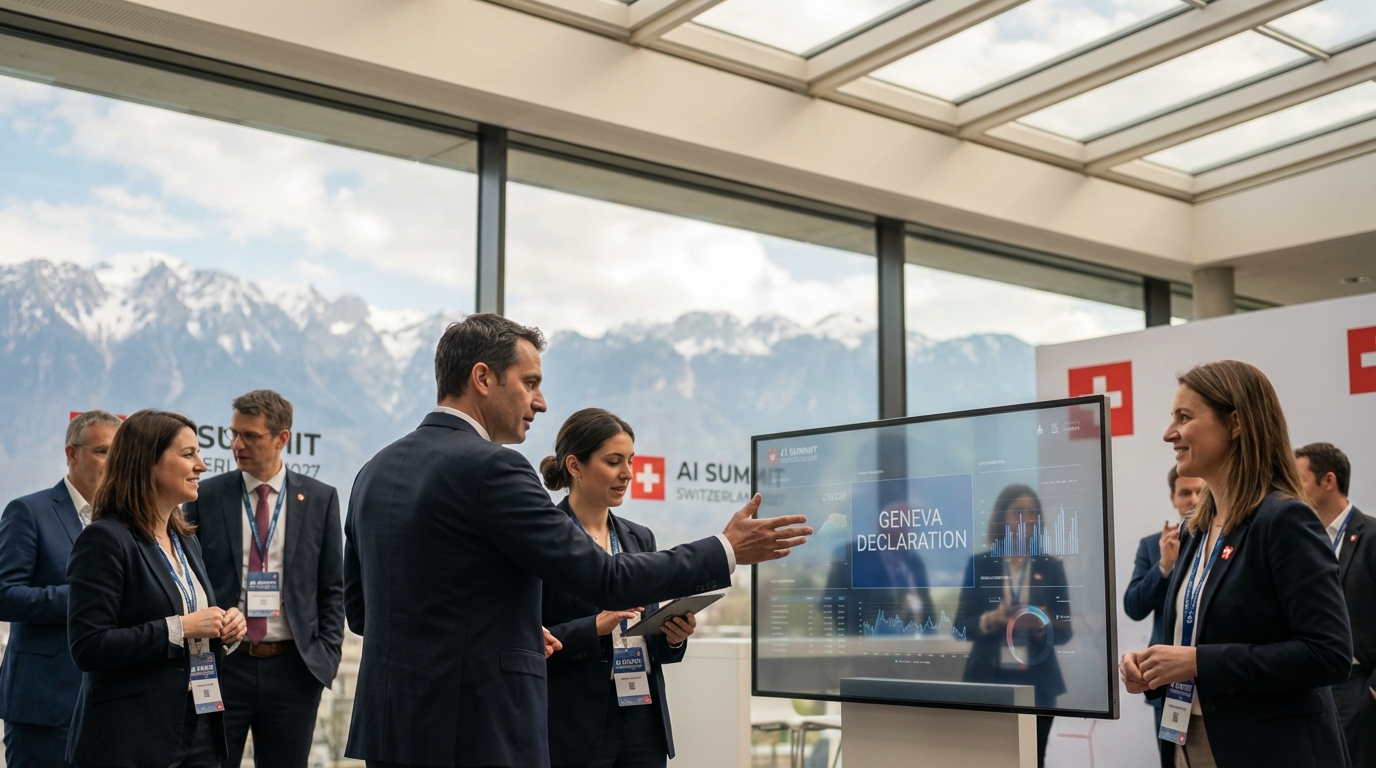La Suisse se positionne comme hôte privilégié du sommet international sur l’IA en 2027