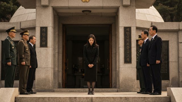 la fille de kim jong un visite le mausolée des anciens dirigeants nord-coréens pour leur rendre un hommage solennel, soulignant l'importance du respect des traditions politiques en corée du nord.