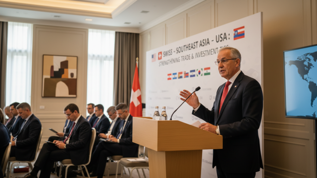 l'ambassadeur met en lumière le rôle clé de l'asie du sud-est dans le développement des relations commerciales et des investissements suisses aux états-unis, soulignant des opportunités stratégiques et économiques majeures.