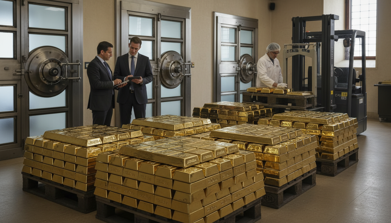Le Venezuela de Maduro transfère pour 5,2 milliards de dollars d&rsquo;or vers la Suisse