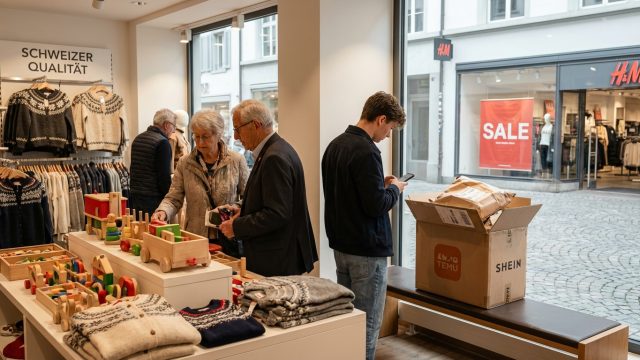 découvrez comment le commerce de détail suisse fait face aux défis majeurs posés par l'émergence des plateformes internationales temu et shein, impactant le marché local et les habitudes de consommation.