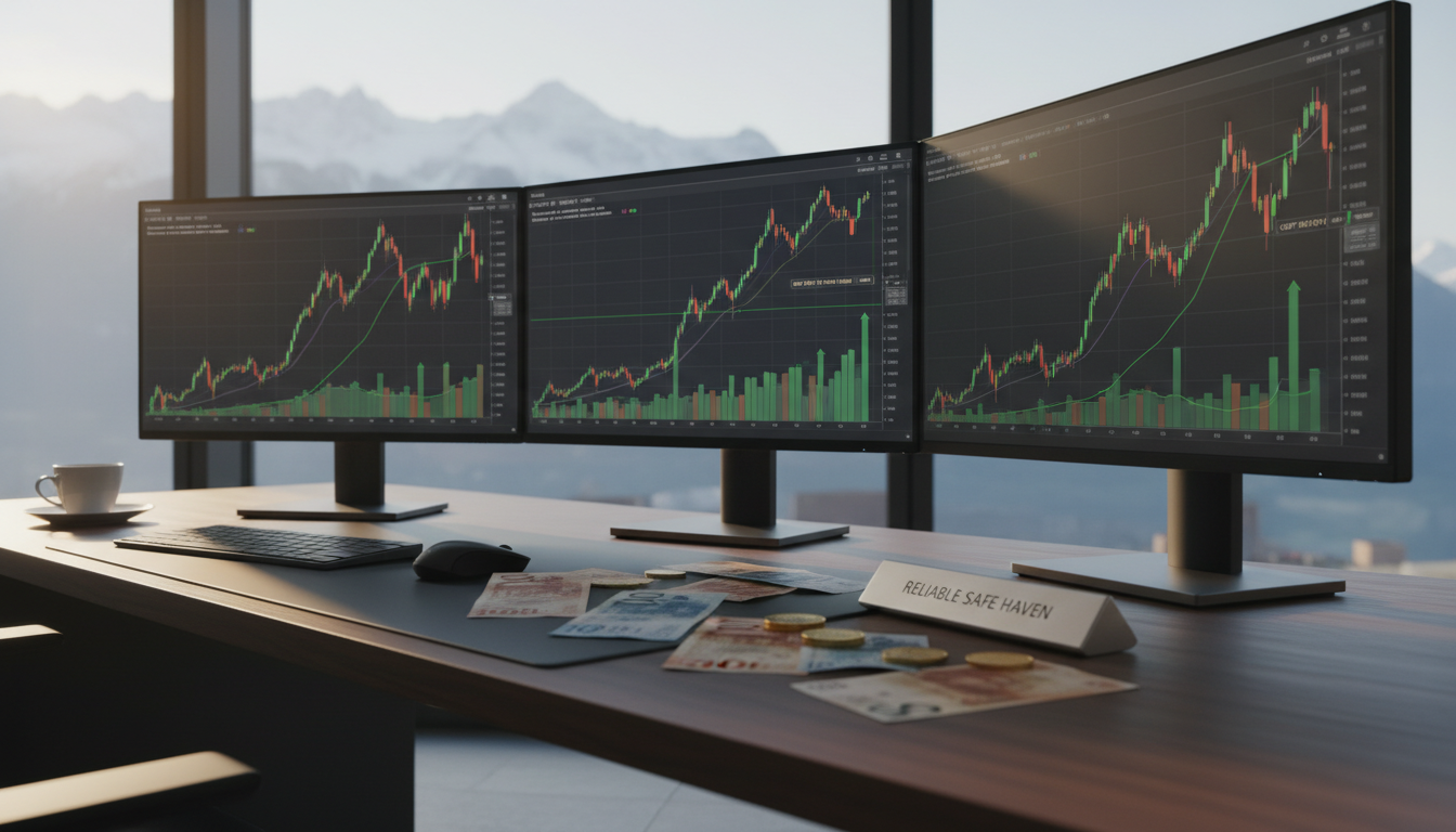 Le franc suisse atteint un sommet décennal, refuge « fiable » recherché par les investisseurs