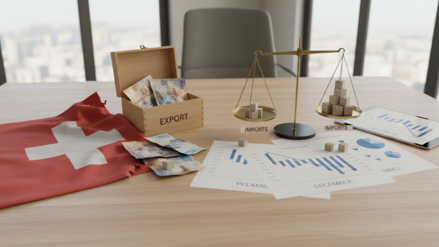 découvrez pourquoi le surplus commercial suisse a diminué en décembre et les facteurs économiques qui ont influencé cette baisse.