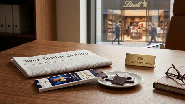 lindt & sprüngli, célèbre chocolatier suisse, annonce des hausses de prix inédites pour 2025, impactant le marché du chocolat de luxe.