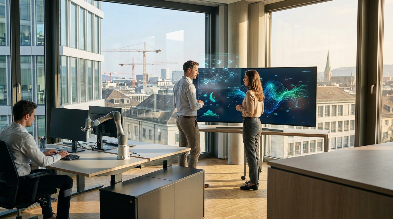 L’intelligence artificielle : une source potentielle de 15 milliards de CHF annuels pour l’économie suisse d’ici 2034