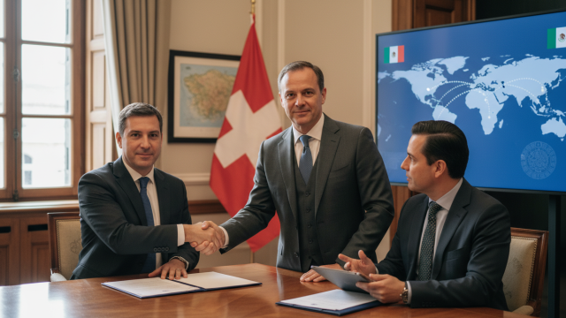 un négociateur commercial américain explore un accord potentiel avec la suisse et initie des pourparlers avec le mexique pour renforcer les relations économiques.