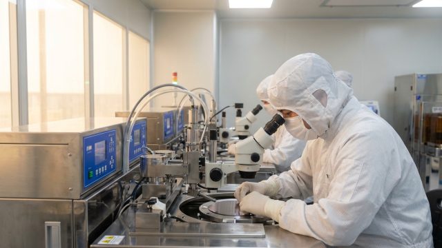 nvidia lance la production de ses puces révolutionnaires spécialement conçues pour booster les performances de l'intelligence artificielle, ouvrant la voie à des avancées majeures dans le domaine.