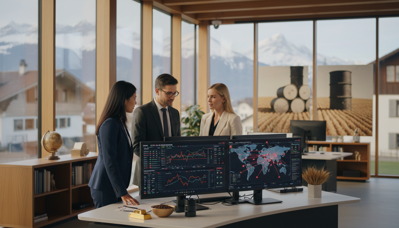 Pourquoi la Suisse s&rsquo;impose comme la plaque tournante mondiale du commerce des matières premières