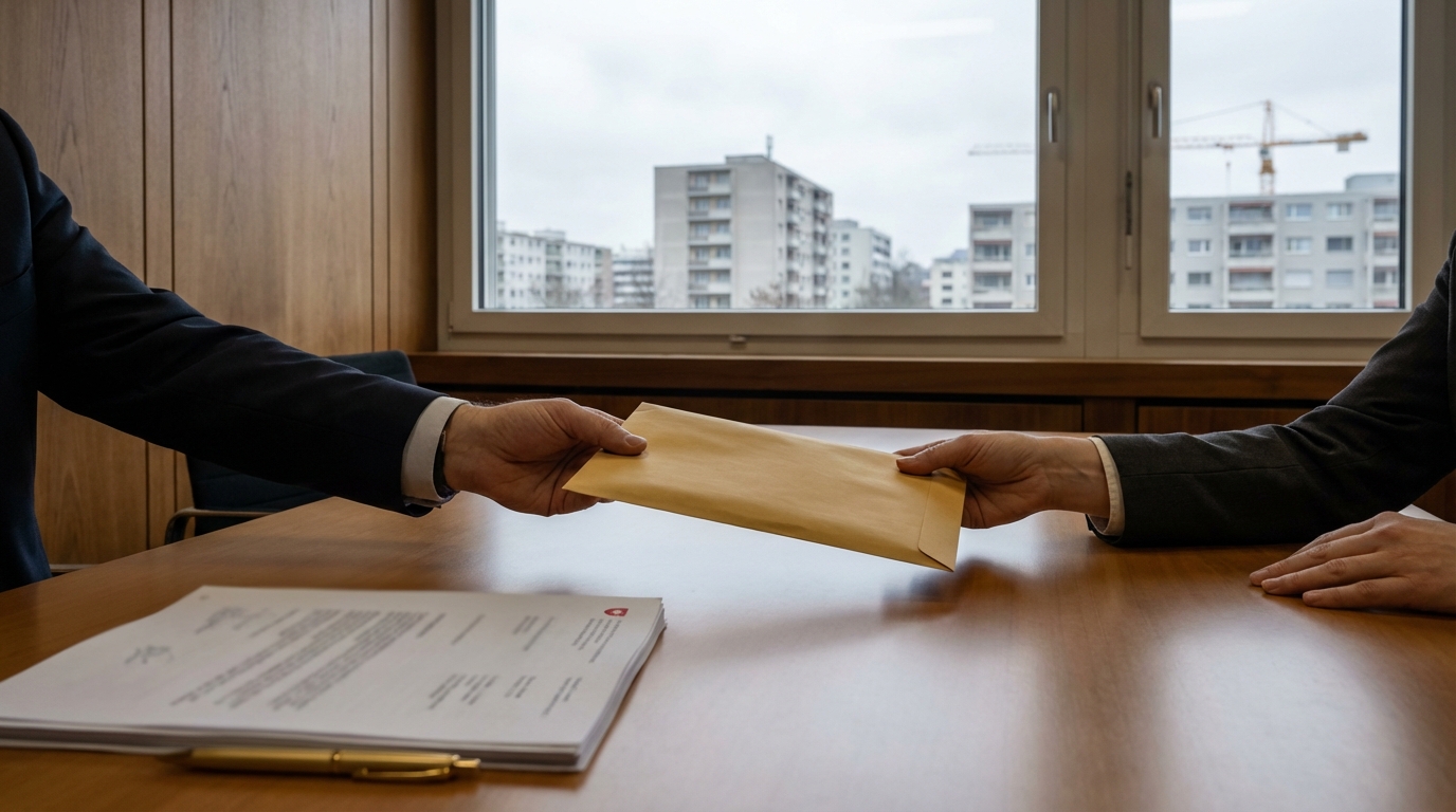 Scandale immobilier à Onex : 550 000 francs de pots-de-vin dévoilés