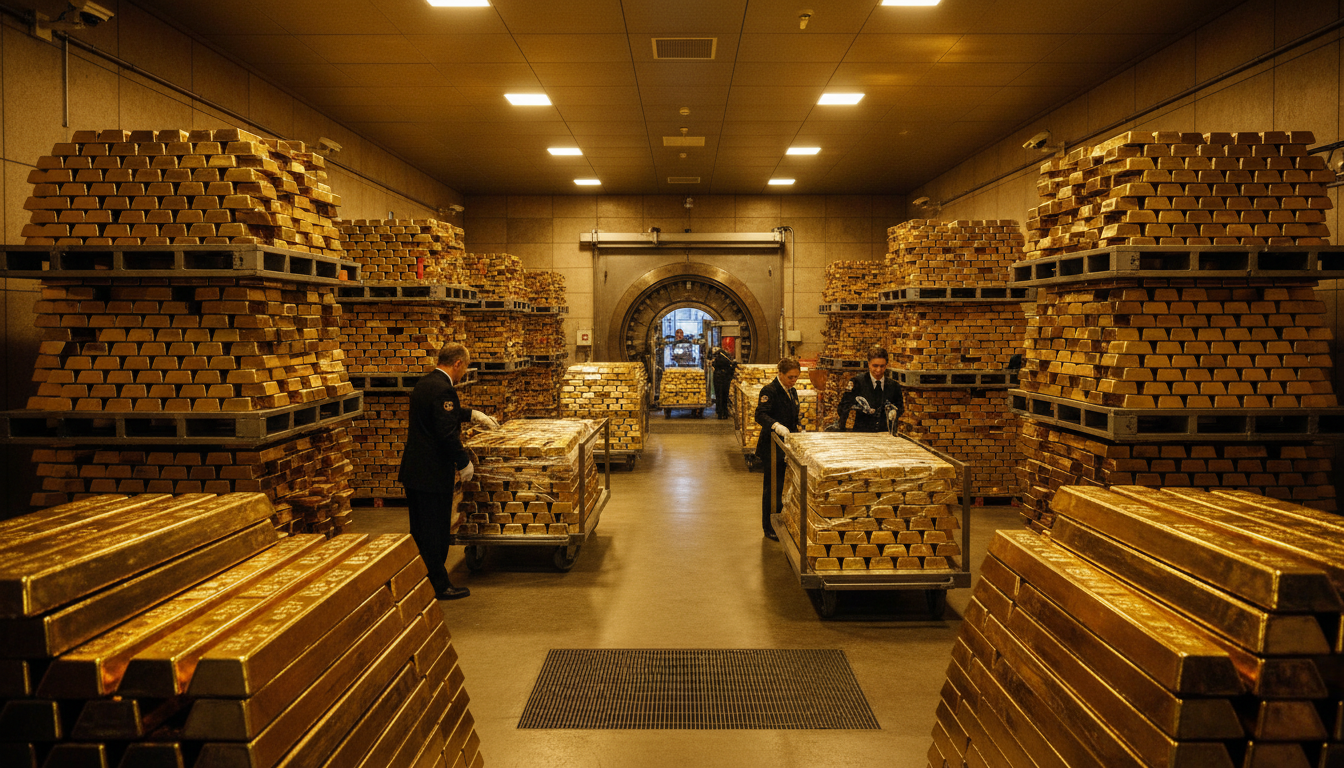 Tether investit massivement dans l&rsquo;or : une nouvelle tonne chaque semaine pour bâtir une « banque centrale de l&rsquo;or » avec une réserve suisse ultra sécurisée