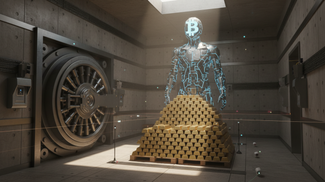 découvrez comment un titan de la crypto-monnaie cache 140 tonnes d’or dans un bunker en suisse, dans un décor digne d’un film de james bond.