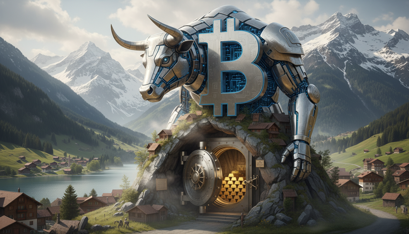 Un colosse des cryptomonnaies dissimule 140 tonnes d&rsquo;or au cœur de la Suisse