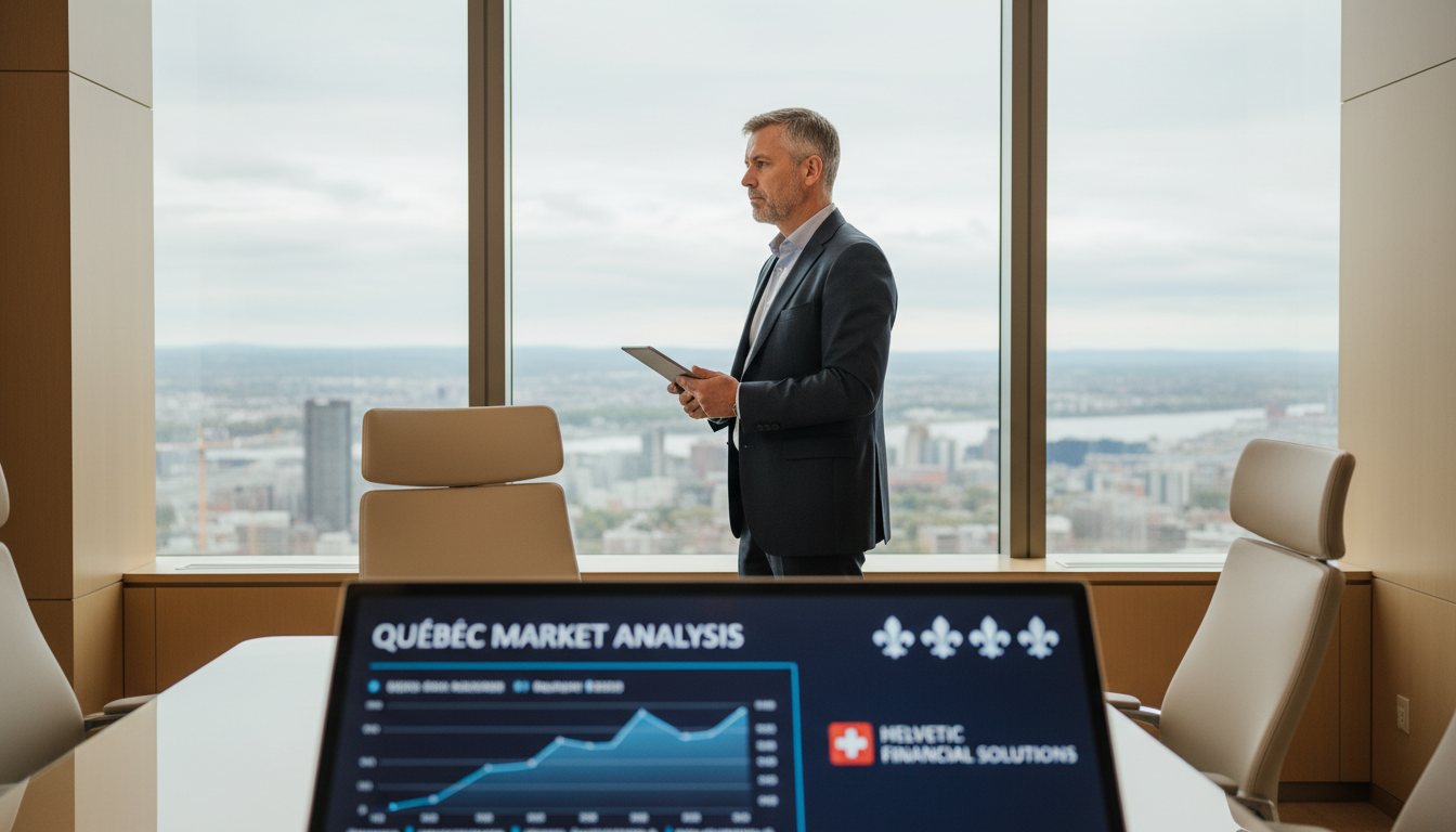 Un fabricant suisse de solutions financières pose son regard sur le marché québécois