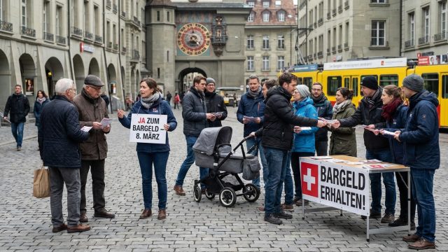 découvrez comment les défenseurs de l’initiative pour l’argent liquide renforcent leur campagne avant la votation du 8 mars, visant à préserver l’usage du cash.