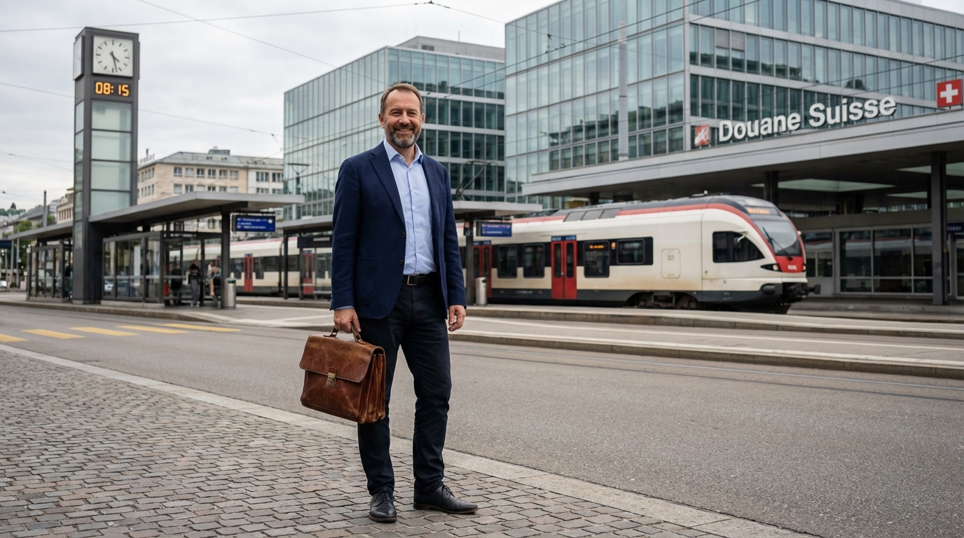 À 43 ans, avec un salaire annuel de 59 000 francs et un emploi dans le canton de Genève : le profil type du travailleur frontalier français en Suisse