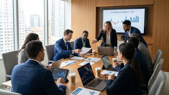 analyse des perspectives des taux d'intérêt en amériques, influencées par les récentes données de l'emploi qui redéfinissent les prévisions économiques.