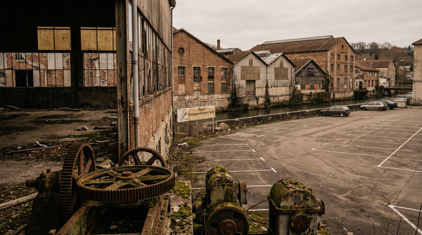 Besançon : Comprendre le déclin accéléré de l’emploi industriel en Bourgogne-Franche-Comté comparé aux autres régions