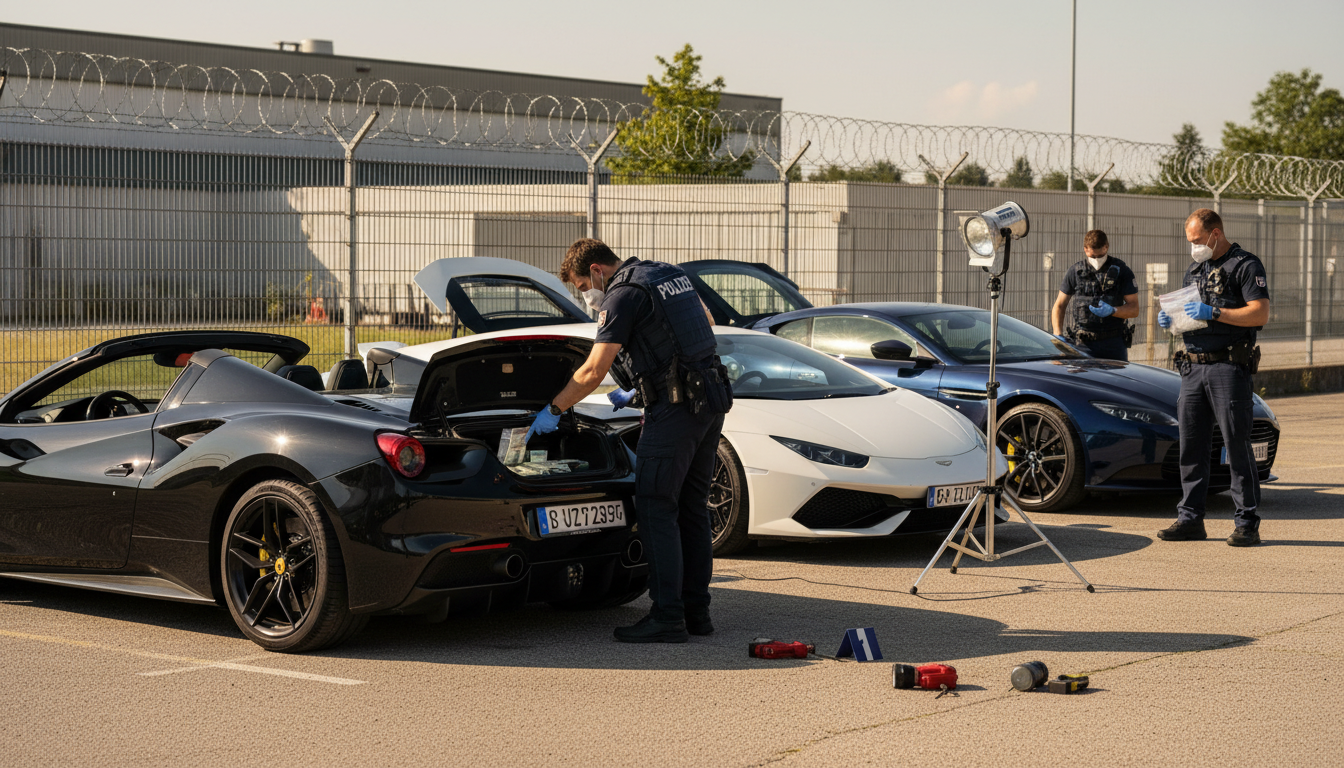 Cocaïne dissimulée dans des véhicules de luxe : démantèlement d’un réseau de trafiquants affiliés aux mafias italiennes