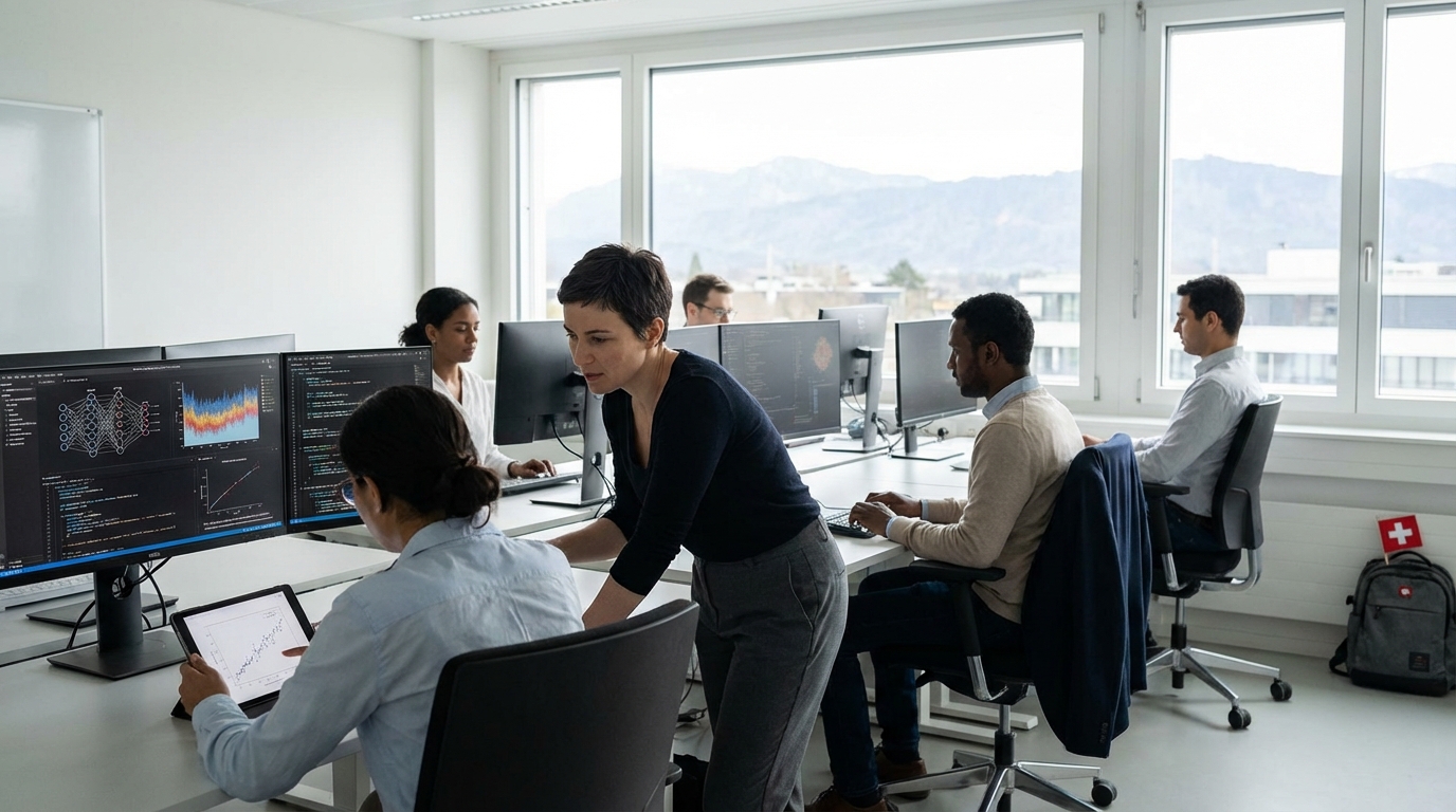 Comment la Suisse se positionne en tête de la course européenne à l’intelligence artificielle, en toute discrétion