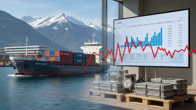 analyse des fluctuations contrastées du commerce extérieur suisse au début de l'année, entre défis et opportunités économiques.