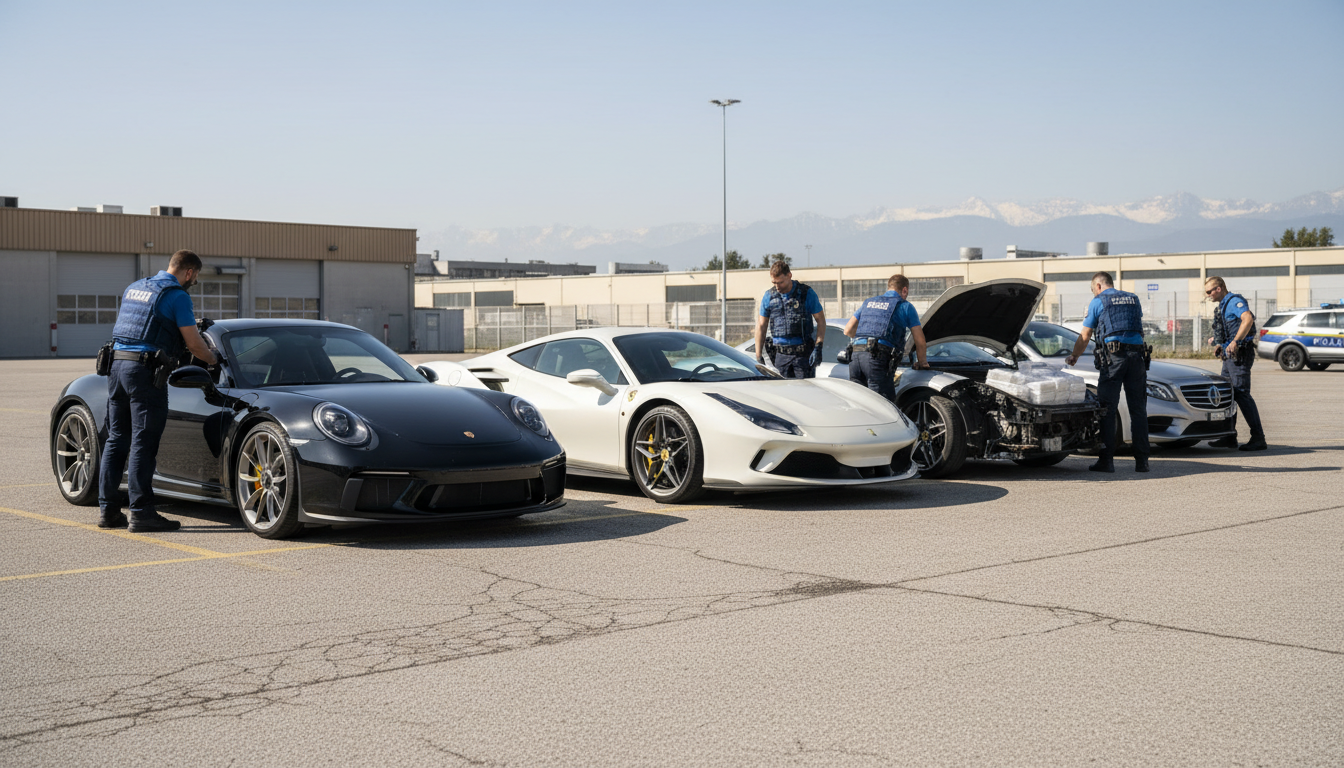 Démantèlement d&rsquo;un réseau : la cocaïne dissimulée dans des voitures de luxe