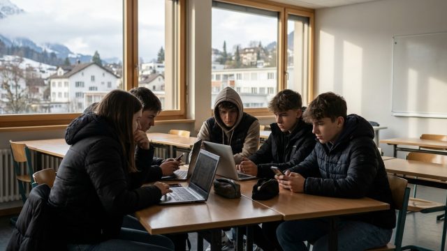 en suisse, des élèves utilisent l'intelligence artificielle de manière détournée pour créer des images intimes non consenties de leurs camarades, soulevant des questions éthiques et légales importantes.