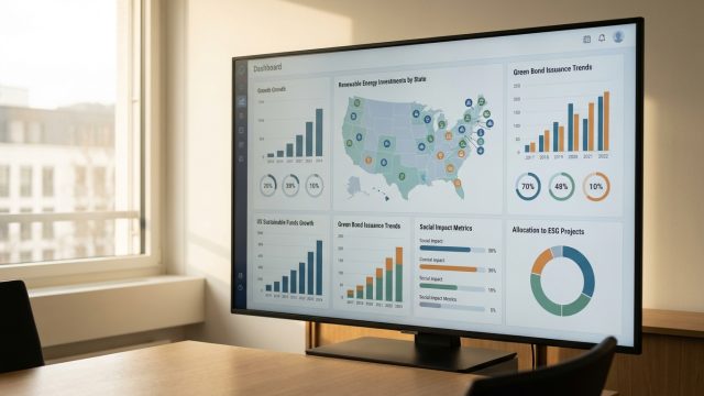 découvrez le tableau de bord des initiatives de finance durable aux états-unis, mettant en lumière les actions clés pour un avenir financier responsable et écologique.