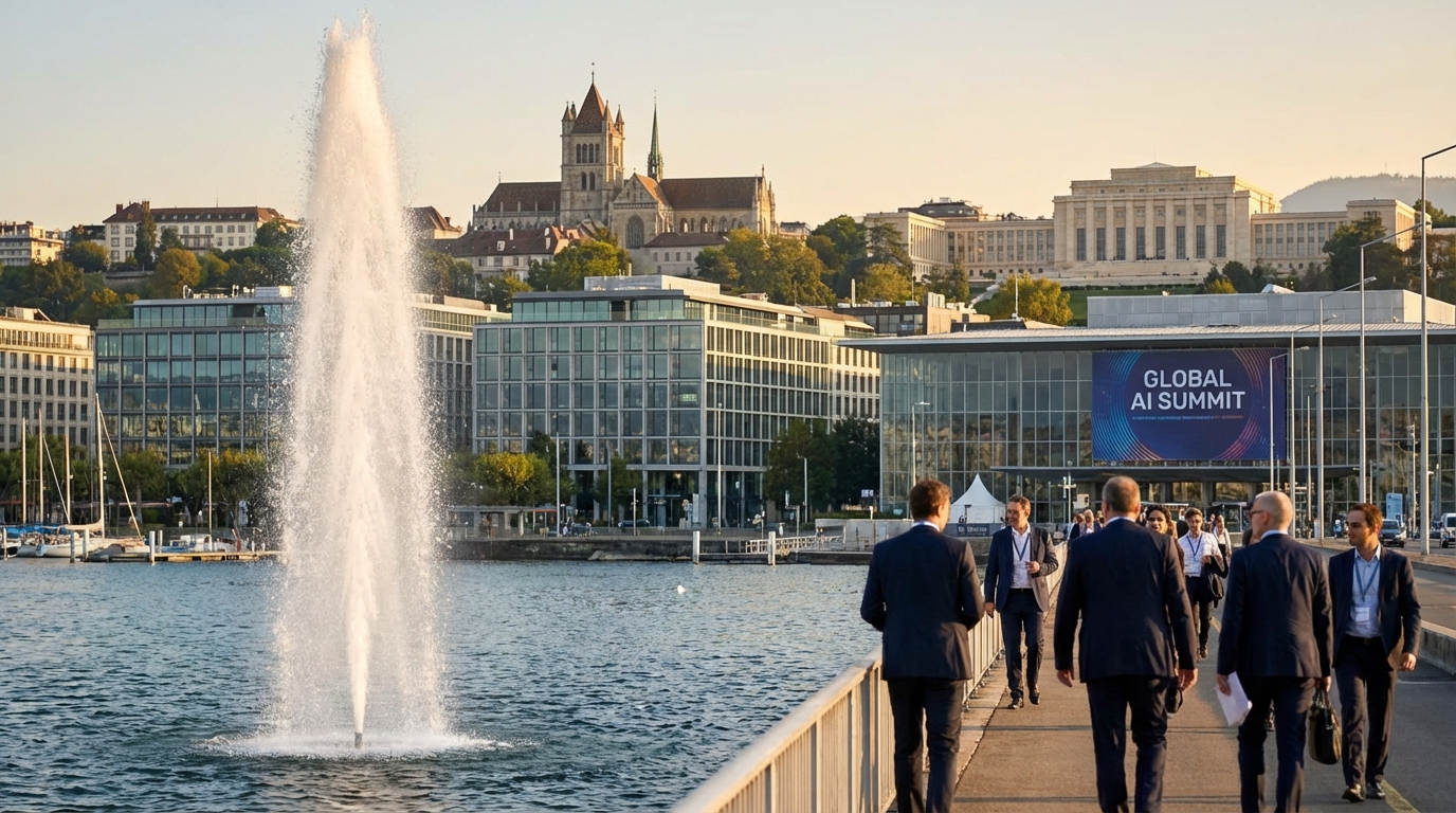 Genève choisie pour héberger le sommet mondial sur l’IA : quels enjeux pour un événement aux ambitions ambitieuses ?