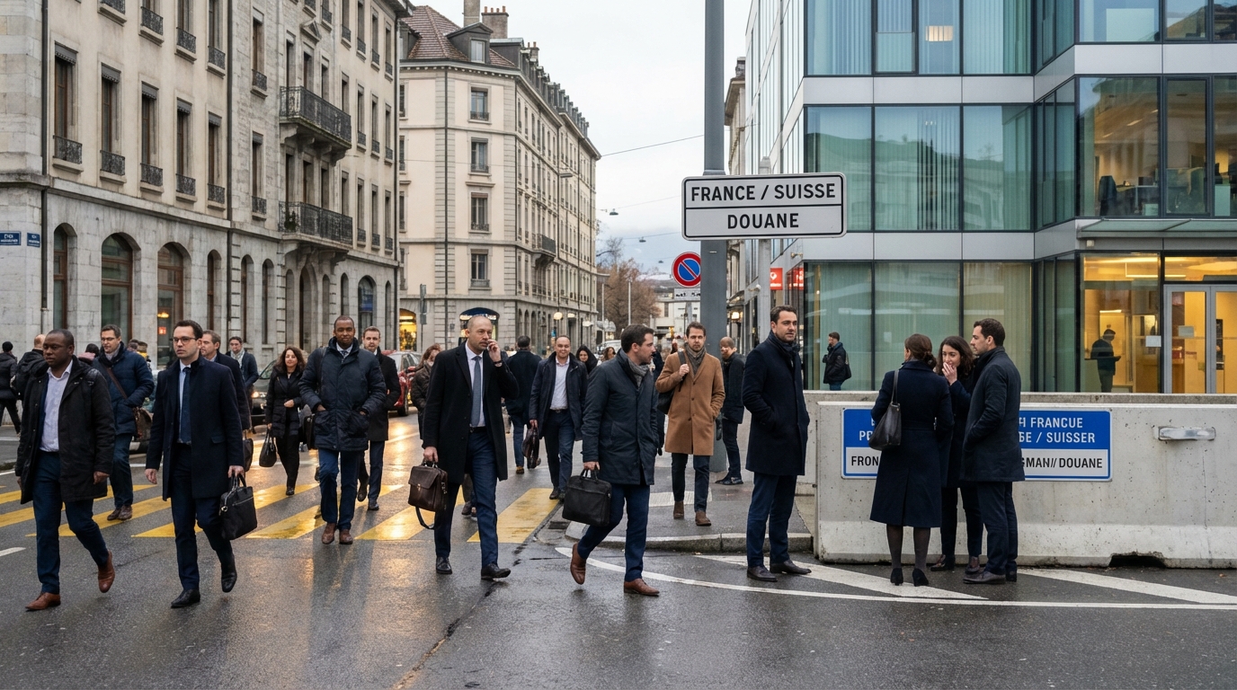 Haute-Savoie : la croissance rapide des travailleurs frontaliers suscite des tensions croissantes